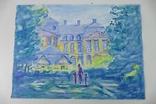 Wilhelm Klußmann Aquarell 1993 sig. unbetitelt 47x65cm N-1251