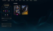 League of Legends EUW VIP Account 1528 skins Diamond Pax TF