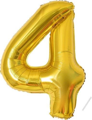 Geburtstag zahlen luftballon - , 4