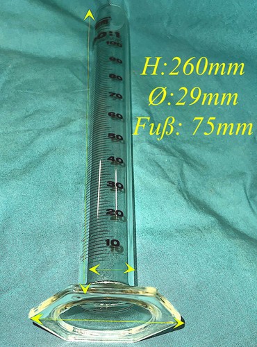 100ml messzylinder - 2x,