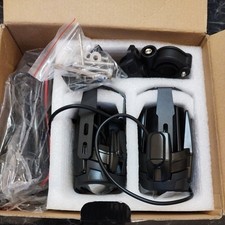 Motorrad LED Nebelscheinwerfer mit Halter Schutzgitter S22X Zusatzscheinwerfer