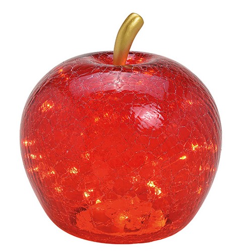 Dekoleuchte apfel glas - (m),