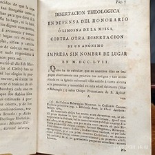 1797 ,spanisches altes Buch 