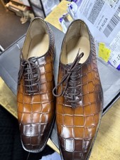 Schuhe In Kroko Gr. 45 UK 11