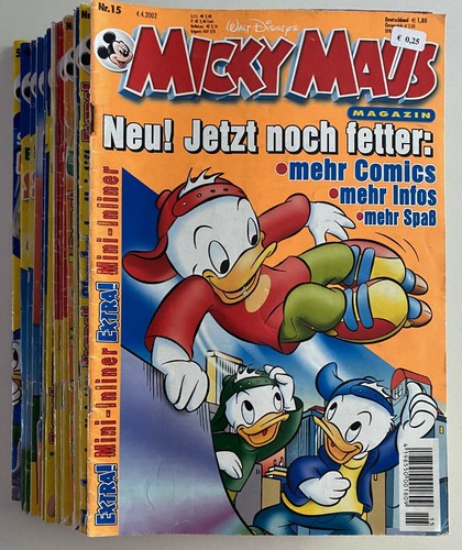 Micky maus comic - hefte, 2002