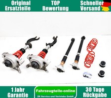 Federbein Stoßdämpfer Tieferlegung Set Eibach E/R rot Audi A4 B8 8K2 Limo