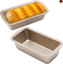 2 Brotbackform Klein, Edelstahl Backform Rechteckig Brotformen zum Backen Extra