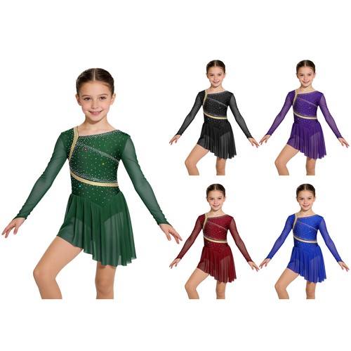 Mädchen turnanzug glitzer - mädchen,