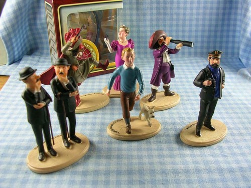 Tintin 6er satz figuren - satz,