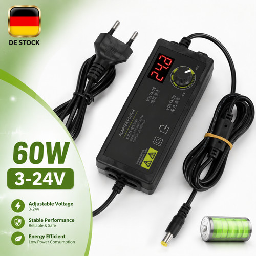 60w schaltnetzteil regelbar - 60w,