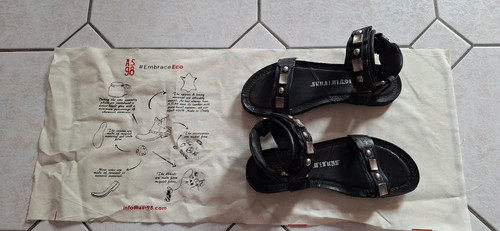 Ledersandale gr 41 - a.s.98,