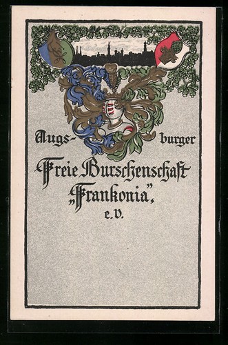 Künstler augsburg frei - künstler-ak, augsburg,