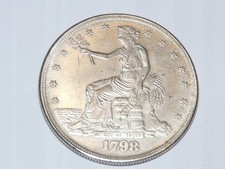 Trade Dollar 1798 Seated Liberty