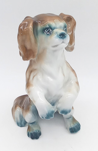 Porzellan hund figur - hund,