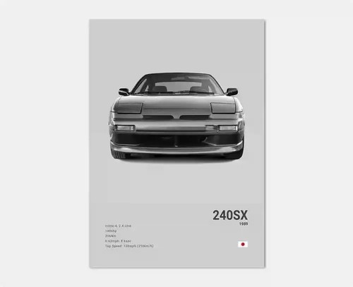 Nissan 240sx 1989 - 240sx, poster