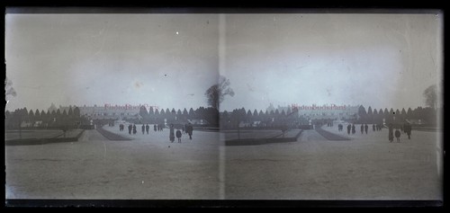 Grand château park c1925 foto - grand,