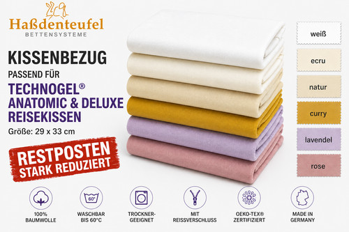 Kissenbezug technogel anatomic - kissenbezug,