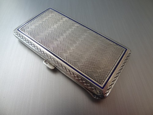 Zigarettendose sterling silber - zigarettendose,