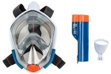 Crivit Schnorchelmaske Vollgesichtsmaske 180° Kamerahalter Tauchmaske Neu L/XL