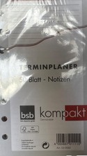 Terminplaner 2026 Bsb A6