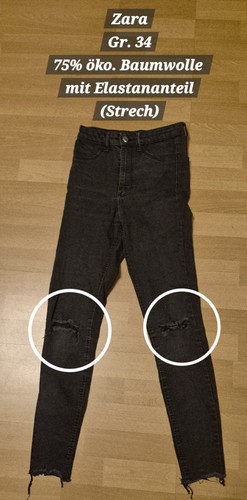 Schwarze jeans zara gr - zara,, gr.