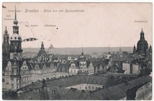 alte Ak Dresden, Blick von der