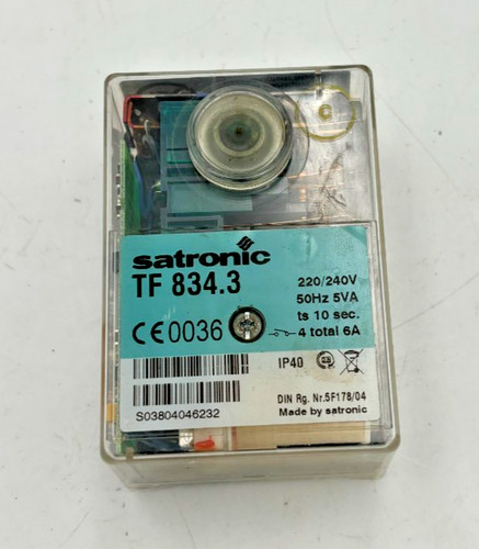 Honeywell satronic 834 - satronic, 834.3