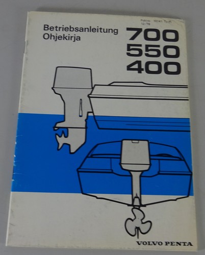 Betriebsanleitung volvo penta - betriebsanleitung,