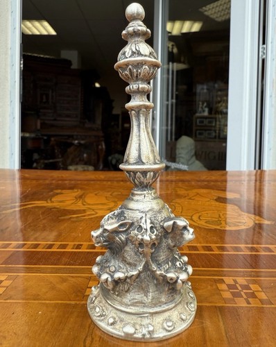 Glocke silber barock - glocke,