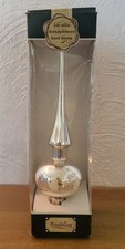 Alte baumspitze silber glas - baumspitze,