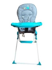 Bambisol Hochstuhl faltbar Hochstuhl robust leicht 4,7kg abnehmbares Tablett bla