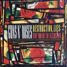 GUNS N' ROSES CD / Vinyl Box, Destruction Lies: The Road To Illusion Signed