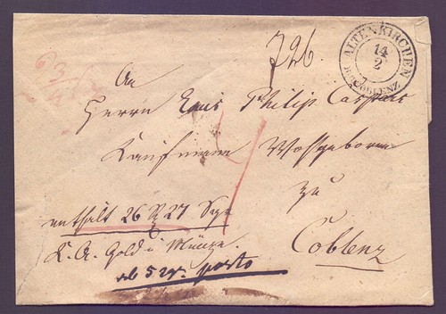 Umschlag mit stempel - umschlag,