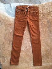 Tommy Hilfiger Mädchen Jeans Grösse 140 Neuwertig Ocra Gelb Curry Braun 