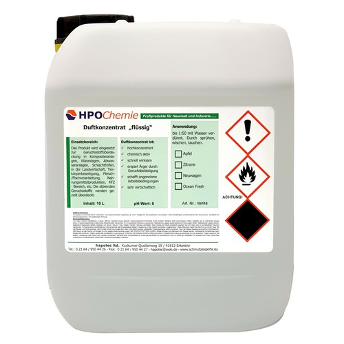 Duftkonzentrat zitrone 5ltr - duftkonzentrat,