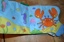 Simba Baby Buch abwaschbar Badebuch Unterwasserwelt vintage