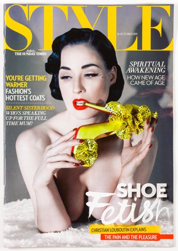 Dita von teese - von, louboutin