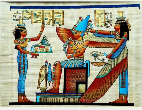 ägyptischer papyrus bild - 📜,