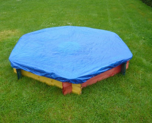 Abdeckung eck sandkasten - f., 6-eck
