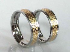 EDELSTAHL *** 1 Paar Ringe