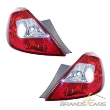 ATEC 2x HECKLEUCHTE HECKLICHT MIT WEIßEM BLINKER LINKS +RECHTS FÜR OPEL CORSA D