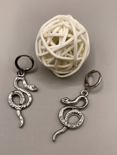 Schlangen Ohrringe Silber