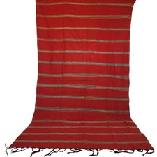 Hollywood-Worthy Vintage Berber Marokkanischer Teppich Handgewebt Wolle...