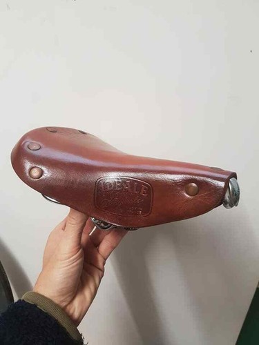 Fahrradsattel leder ideal - leder,
