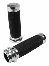 Griffe - 1 Zoll - Alu - Pussi - verchromt → Yamaha XVS 650 Drag Star + Classic