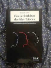 MELANIE KLEIN - Das Seelenleben Des Kleinkindes u.a. Beiträge Zur Psychoanalyse 