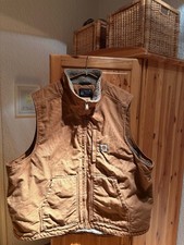 Carhartt Jacke mit Fell Braun