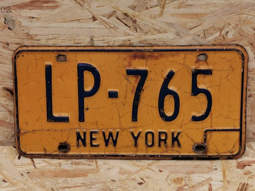 Nummernschild usa new york - nummernschild,