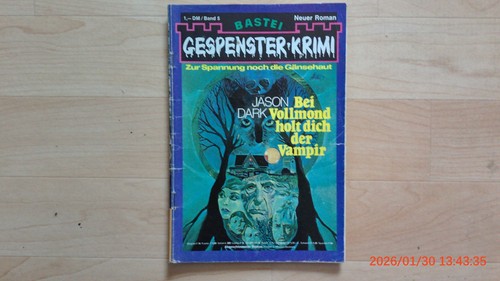 Gespenster krimi heft 5 - gespenster,