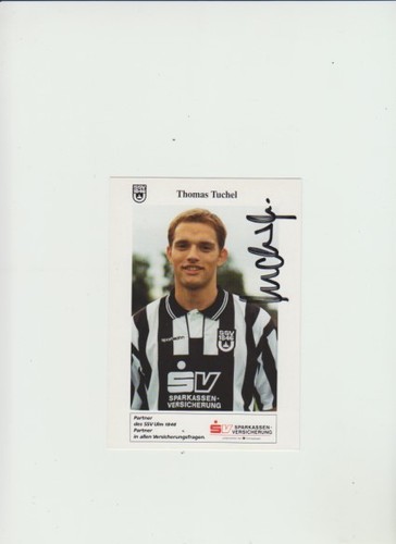 Autogrammkarte thomas tuchel - thomas,
